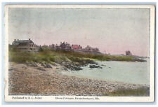 1923 Shore Cottages Kennebunkport Maine ME Vintage EC Miller Postcard picture