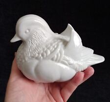 Vintage Porcelain White Dove Bird Figurine 6