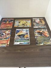 Group Of 6 Jumbo Pokemon Card In Lightly Played, Near Mint, And Mint Condition picture