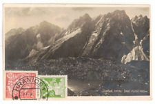 c1920 Real Photo PC: High Tatras - Žabí Pleso 1920m – Prešov, Czech Rep w/Stamps picture