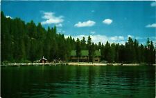Vintage Postcard- Redfish Lodge, Red Fish Lake, ID. picture