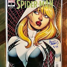 Spider-Man Vol 4 #1 Cover C Variant Arthur Adams SIGNED WITH COA picture