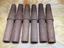 Vintage Threaded Wood Insulator Pegs NOS For Glass & Ceramic Insulators picture
