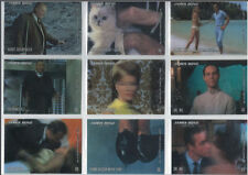2008 James Bond in Motion COMPLETE 63-TRADING CARD BASE SET Lenticular picture