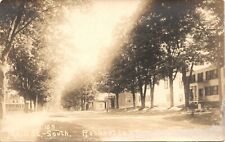 ROCHESTER VERMONT MAIN STREET SOUTH real photo postcard c1910 VT RPPC picture