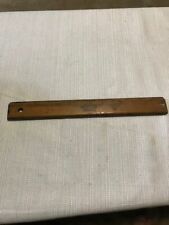 Antique Vintage Eberhard Faber Wood Straight Edge Ruler New York Made in USA picture