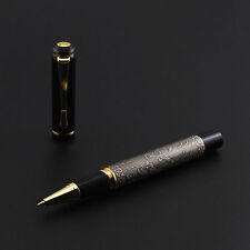 Baoer 507 Eight Horse Pewter Color Rollerball Pen  picture