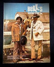 Vintage 1976-77 BELL’S Western Store Catalog Leather Goods picture