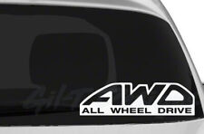 AWD All Wheel Drive Vinyl Decal Sticker, 4 wheel, off road, All Wheel Drive picture