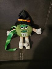Ms. Green M&M Plush Halloween Witch Hat Cape Stuffed Toy Decoration picture