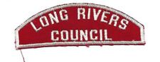 Long Rivers Council RWS Red & White Shoulder Patch picture