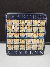Vintage 1985 Large Crabtree & Evelyn Tin Angels Collectible Made in England picture