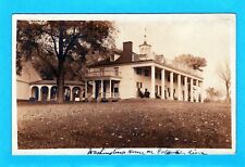 Washington's Home, Mount Vernon Virginia Real Photo Postcard  Unposted    S    picture