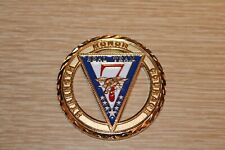 USN Navy Seals SEAL TEAM 7 ST7 STRENGTH HONOR COURAGE Cutout Challenge Coin  picture