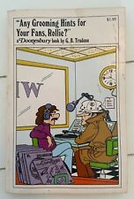 Vintage Doonesbury Paperback Book Any Grooming Hints For Your Fans Rollie picture