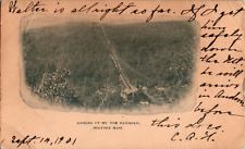Mt. Tom Railroad, Holyoke, Massachusetts MA Private Mailing Card 1901 Postcard picture