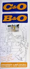 1966 C&O, B&O RAILROAD TIME TABLES, CHESAPEAKE & OHIO, BALTIMORE & OHIO picture