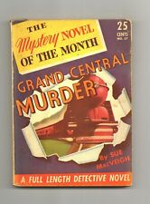 Mystery Novel of the Month Digest #27 GD 1941 picture