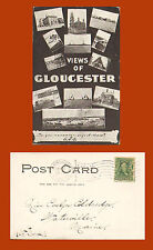 1908 VIEWS of GLOUCESTER, MASSACHUSETTS, with Scott #300 picture