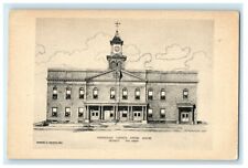 c1920's Monmouth County Court House Freehold New Jersey NJ Postcard picture