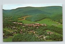 Woolrich Woolen Mills Allegheny Mtns Aerial View Pennsylvania VTG PA Postcard picture