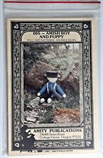 Vintage 1983 AMISH BOY AND PUPPY #005 pattern by Amity Publications  New picture