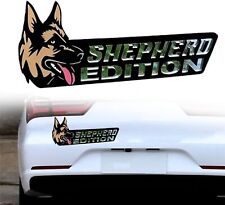 3D Dog Edition Car Badges Laser Cutting Car Vehicle Emblem Exterior Decoration picture