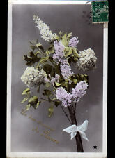 NEVERS (58) SOUVENIR Fleuri lilac de ,,, in 1908 picture