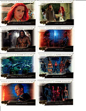 CZX DC Super Heroes & Villains Complete 54-Card Base Set picture
