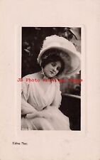 Broadway Stage Actress, RPPC, Edna May with Large Fancy Hat picture