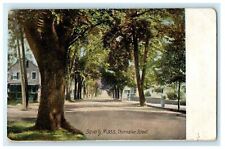 1907 Beverly Massachusetts Thorndike Street MA Posted Antique Postcard picture