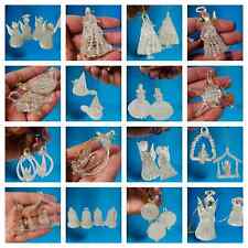 Beautiful Vintage Huge Bundle of Blown Glass Christmas Ornaments picture