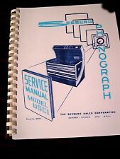 Seeburg USC1 Jukebox Service manual picture
