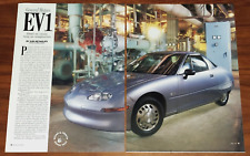 GM 1997 EV1 MAGAZINE PRINT ARTICLE ROAD & TRACK ROAD TEST GENERAL MOTORS picture