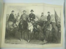 Harper's Weekly 4/6/1867  new  military Commanders of Insurrectionary States picture