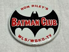 Vintage Ron Riley's Batman Club Pin picture