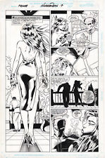 Prime #11, pg 7, 1996 Malibu Comics, Original Comic Art by Al Rio, Sexy Camilla picture