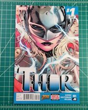 THOR #1 (2015) NM 2nd Printing Blue 1st Key App Jane Foster Thor Marvel Comics picture
