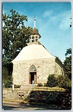 Postcard Old Dutch Church, North Tarrytown NY T163 picture