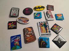 15 Lot Vintage Assorted 80s 90s movies pretty woman batman ducktales jetsons Pin picture