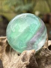 Fluorite Rainbow Green Large Crystal Ball AAA+ 194g 48mm With Rainbows picture
