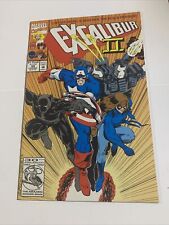 Vintage Excalibur #59 VF-NM Marvel 1992 HIGH GRADE Black Panther Iron Man CaptAm picture