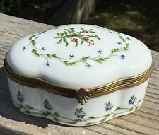 A. Raynaud  Limoges Trinket Box Porcelain/ France picture