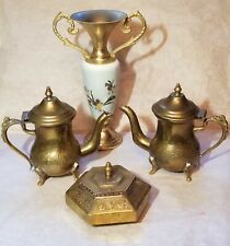 4 pc Vintage Brass Collection/France picture