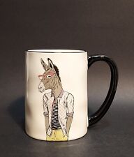 Signature Housewares Hipster Donkey Animal Coffee Tea Mug Cup picture