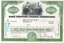The Grand Union Company - Original Stock Certificate -1963 - 0192658 picture