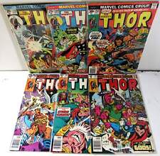 Thor Lot of 6 #236,239,252,294,295,301 Marvel (1975) 1st Series 1st Print Comics picture