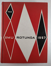SMU Rotunda 1957 College Yearbook Vintage Southern Methodist University Dallas picture