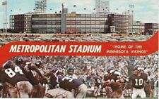 Vintage Metropolitan Stadium Home of the Vikings  Fran Tarkenton - Chicago Bears picture