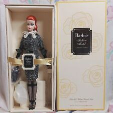 Barbie Black white tweed suit Silkstone Gold Label Cute girl Goods. picture